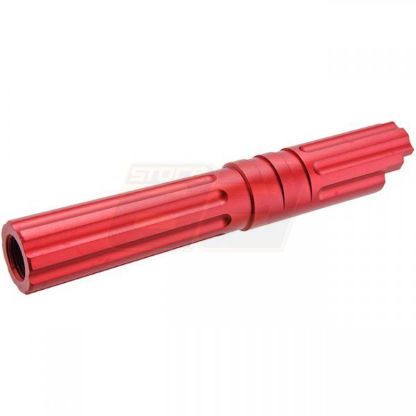 5KU Marui Hi-Capa 4.3 GBB Outer Barrel Type 1 M11CW Aluminium - Red