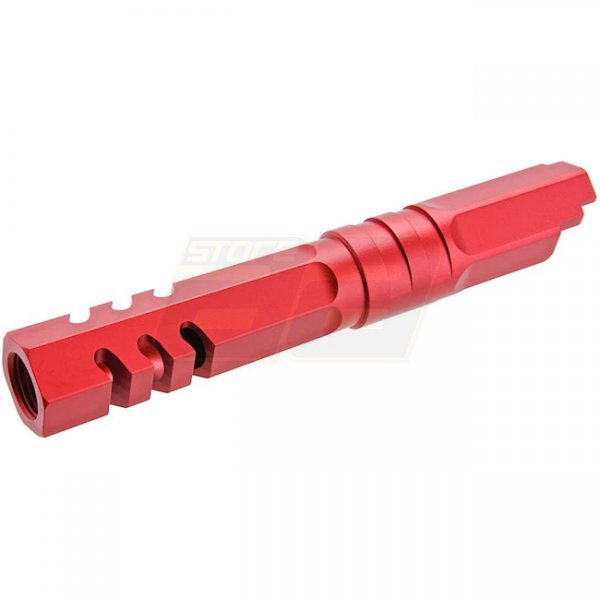 5KU Marui Hi-Capa 4.3 GBB Outer Barrel Type 2 M11CW Aluminium - Red