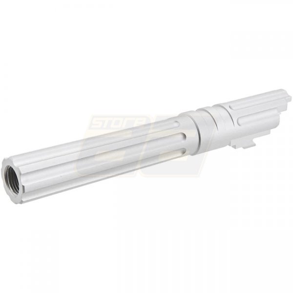 5KU Marui Hi-Capa 5.1 GBB Outer Barrel Type 1 M11CW Aluminium - Silver