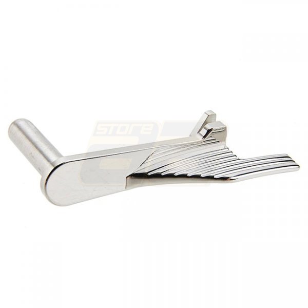 5KU Marui Hi-Capa GBB Extended Slide Stop Stainless Steel - Silver