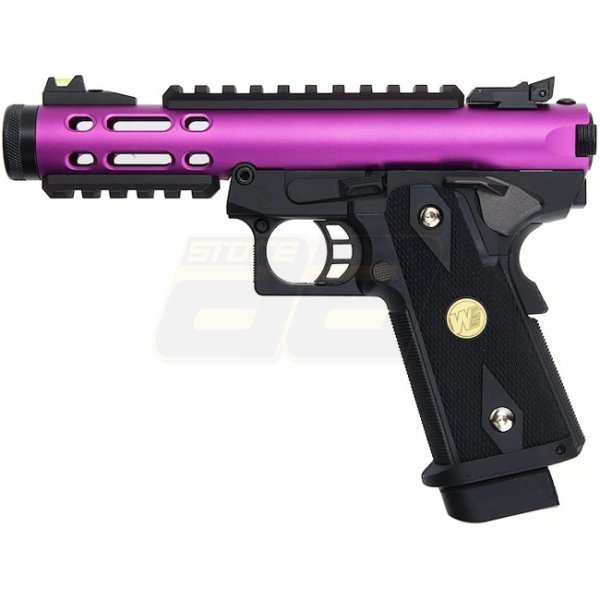 WE-Tech Hi-Capa 5.1 Galaxy Type A Gas Blow Back Pistol Slide K Frame - Purple