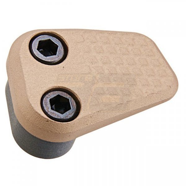 Revanchist VFC M4 GBBR Magazine Release CNC Aluminum Type A - Tan