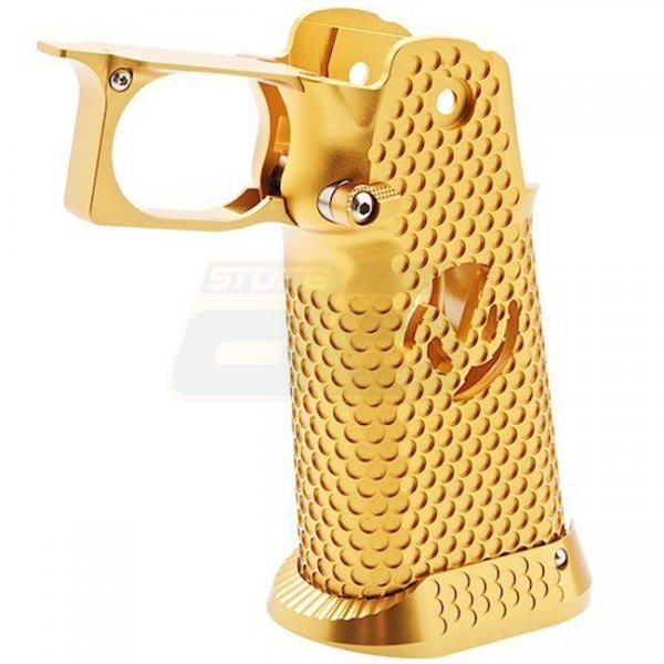 5KU Marui Hi-Capa GBB CNC Aluminum Grip Infinity Style Type 3 - Gold