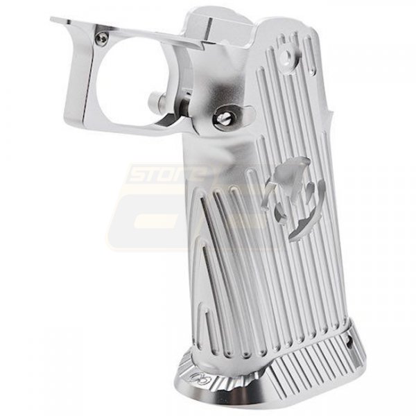 5KU Marui Hi-Capa GBB Grip Infinity CNC Aluminum Type 4 - Silver