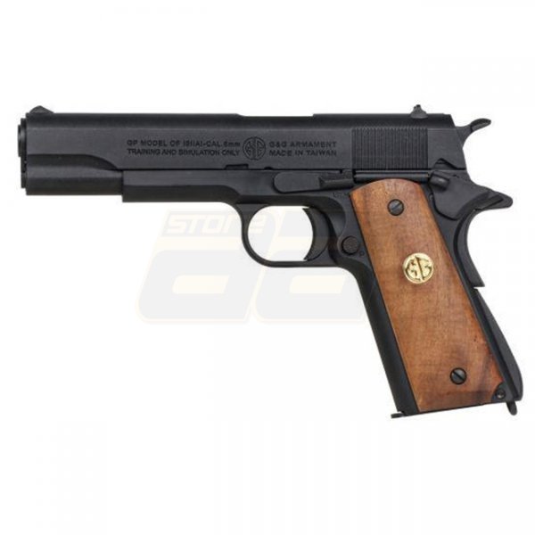 G&G GPM1911-P GP2 Gas Blow Back Pistol - Black