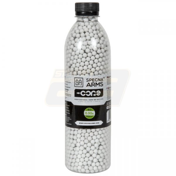 Specna Arms CORE 0.30g Bio BBs 3000rds - White