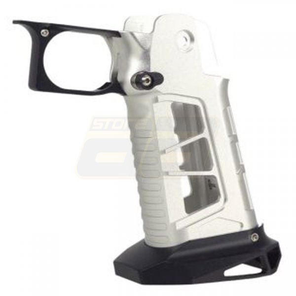 5KU Marui Hi-Capa GBB CNC Aluminum Grip Type 7 - Silver