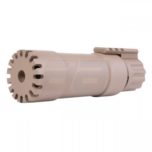 Angry Gun KWA MP9 / KSC TP9 Compact Suppressor Dummy - Dark Earth