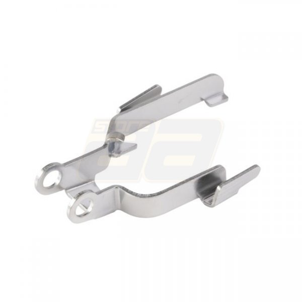 CowCow Action Army AAP-01 GBB Stainless Steel Slide Lock - Silver