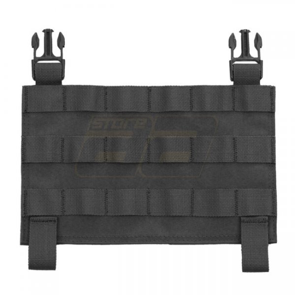 Warrior Detachable MOLLE Front Panel - Black