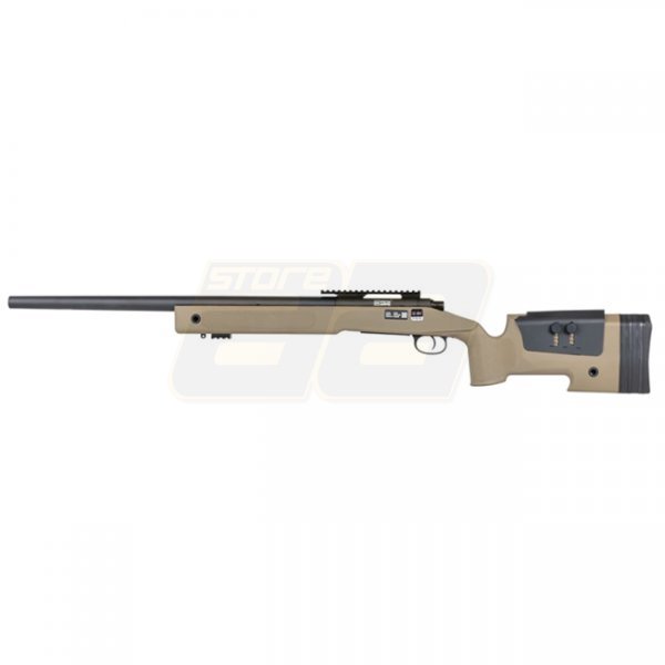 Specna Arms SA-S02 CORE High Velocity Upgraded Spring Sniper Rifle - Tan