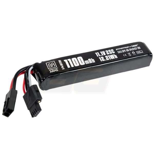 Specna Arms x Gens Ace 11.1V 1100mAh 25C Li-Po Battery G-Tech - Small Tamiya