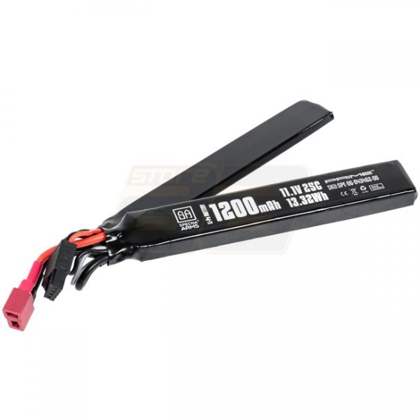 Specna Arms x Gens Ace 11.1V 1200mAh 25C Li-Po Battery G-Tech Split Type - Large Deans