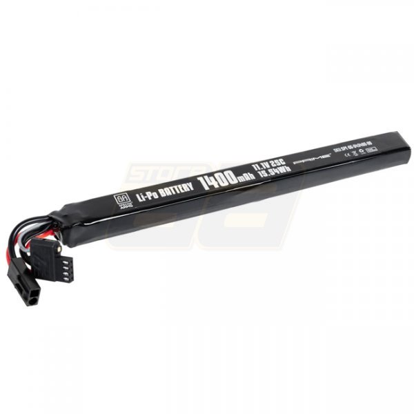 Specna Arms x Gens Ace 11.1V 1400mAh 25C Li-Po Battery G-Tech AK Type - Small Tamiya