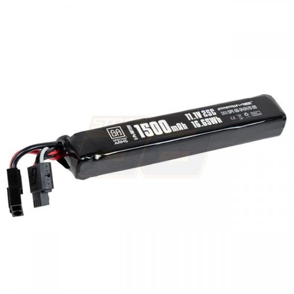 Specna Arms x Gens Ace 11.1V 1500mAh 25C Li-Po Battery G-Tech - Small Tamiya