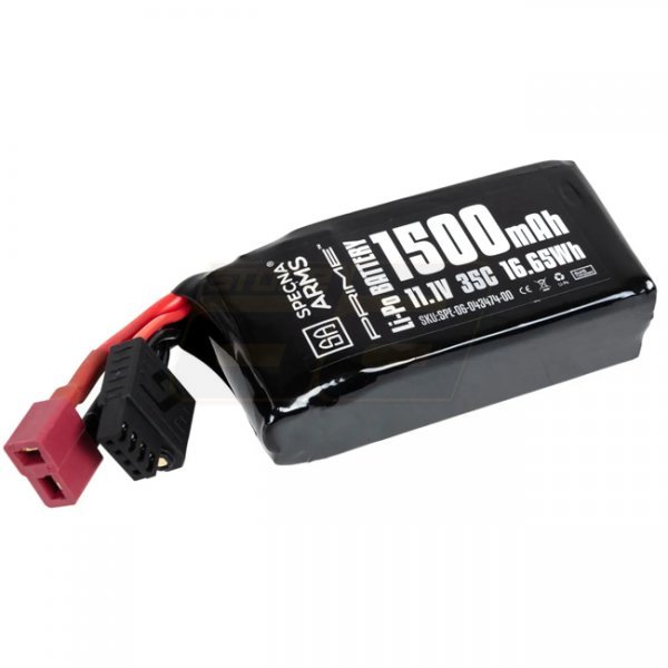 Specna Arms x Gens Ace 11.1V 1500mAh 35C Li-Po Battery G-Tech PEQ Type - Large Deans