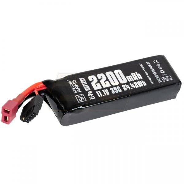 Specna Arms x Gens Ace 11.1V 2200mAh 35C Li-Po Battery G-Tech - Large Deans