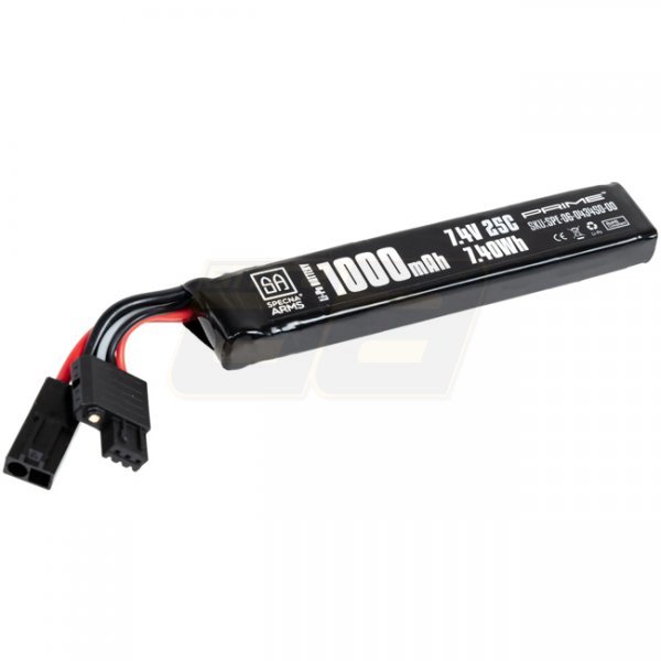Specna Arms x Gens Ace 7.4V 1000mAh 25C Li-Po Battery G-Tech - Small Tamiya