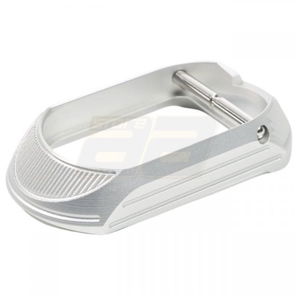 Dr.Black Marui Hi-Capa GBB Aluminum Magwell Type A - Silver