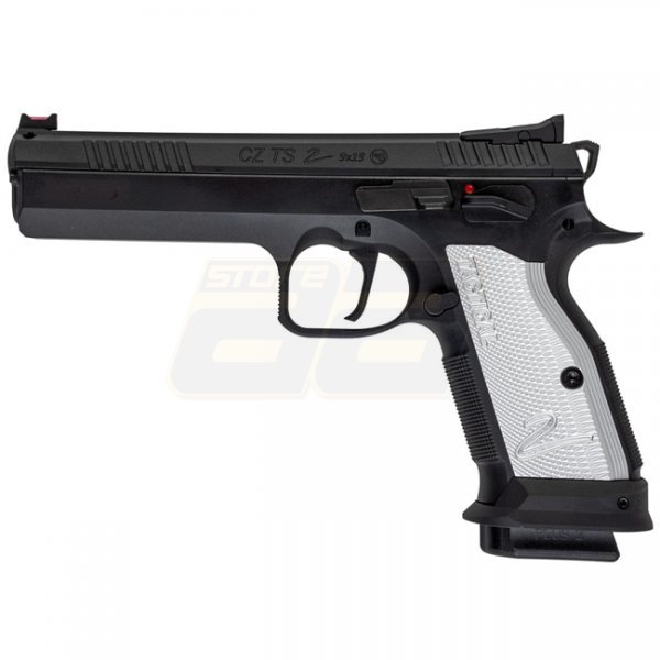 KJ Works CZ TS2 Gas Blow Back Pistol - Black