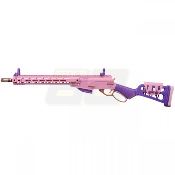 G&G LevAR 15 Inch Gas Lever Action Rifle - Pink