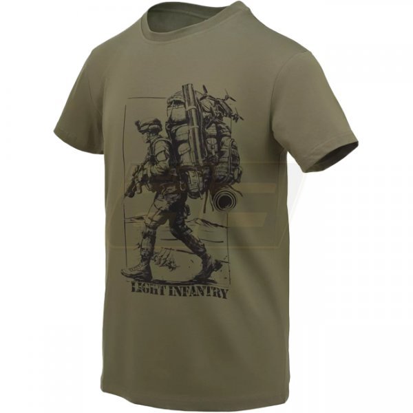 Helikon-Tex T-Shirt Light Infantry - Olive Green - M