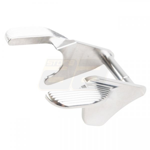 5KU Marui Hi-Capa GBB Ambi Thumb Safety Stainless Steel - Silver