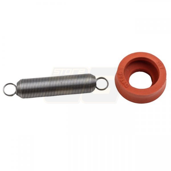 Dytac Marui MWS Enhanced FKM Piston Head & Nozzle Spring 19.1mm 60 Degree - Red