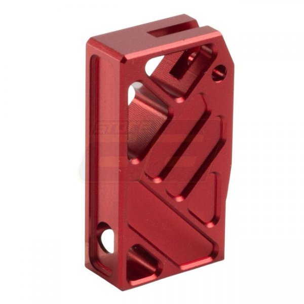 Revanchist Marui Hi-Capa GBB Flat Trigger Type H Aluminum - Red