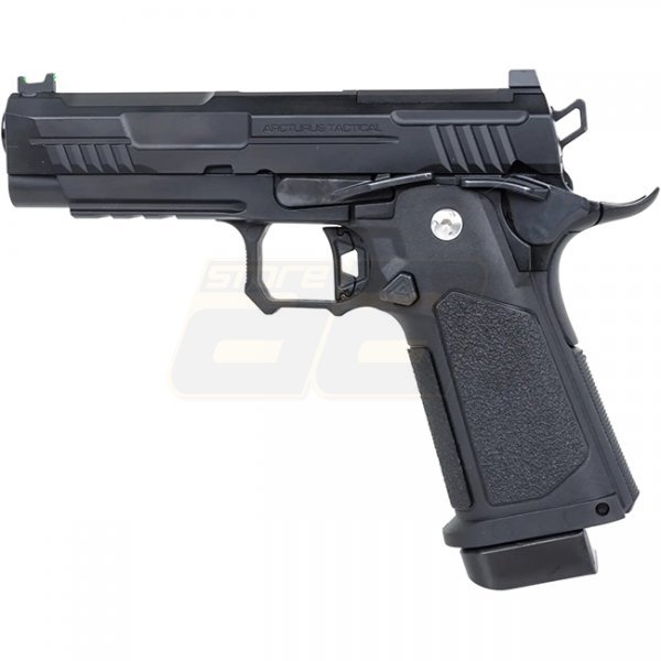Arcturus Vanguard 4.3 Inch Hi-Capa OR Gas Blow Back Pistol - Black