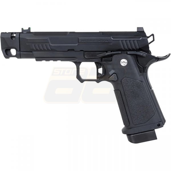 Arcturus Vanguard 4.3 Inch Hi-Capa Compensator OR Gas Blow Back Pistol - Black