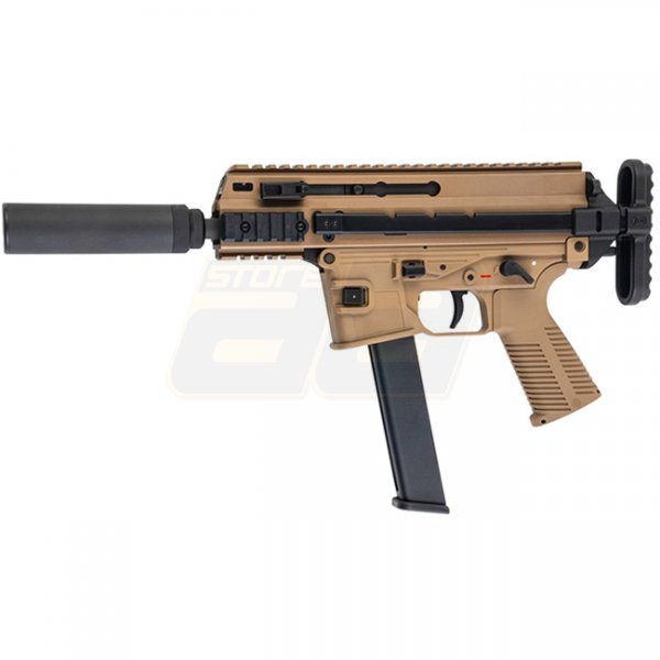 Maruyama SCW-9 PRO-G Gas Blow Back SMG - Tan