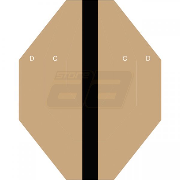 Range Solutions Shooting Target IPSC Hard Cover 2 50pcs