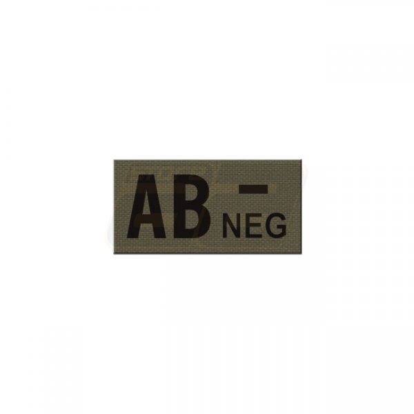 Pitchfork AB NEG Blood Type IR Patch - Ranger Green