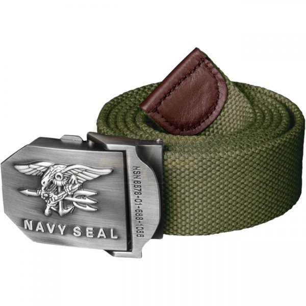 Helikon-Tex Navy Seal's Polyester Belt - Olive Green - M