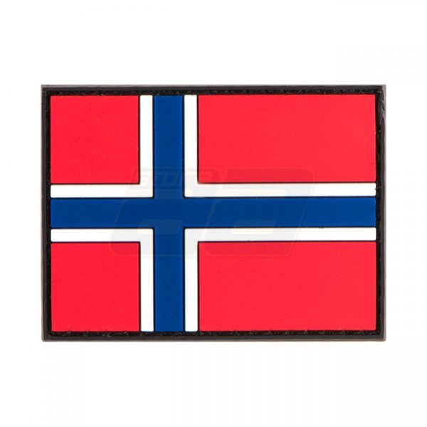 JTG Norway Flag Rubber Patch - Color
