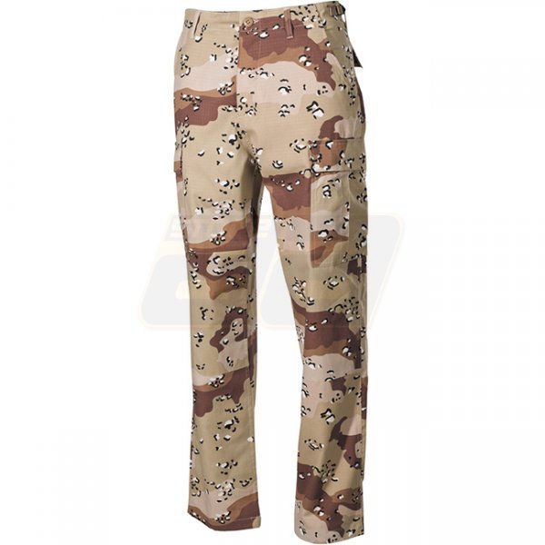 MFH BDU Combat Pants Ripstop - 6-Color Desert - S