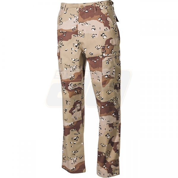 MFH BDU Combat Pants Ripstop - 6-Color Desert - 3XL