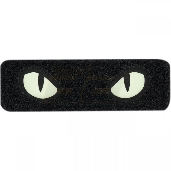 M-Tac Cat Eyes Type 2 Laser Cut Patch GID - Black