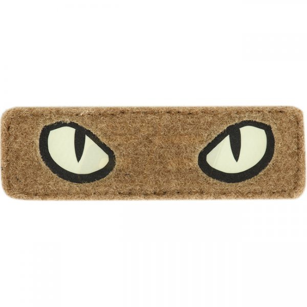 M-Tac Cat Eyes Type 2 Laser Cut Patch GID - Coyote