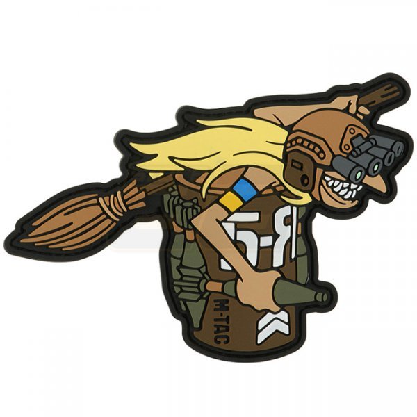 M-Tac Baba-Yaga Horizontal Rubber Patch - Colored