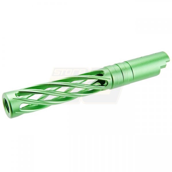 Dr.Black Marui Hi-Capa 5.1 GBB Outer Barrel Type-Dinging 6063 Aluminium - Green