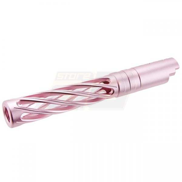 Dr.Black Marui Hi-Capa 5.1 GBB Outer Barrel Type-Dinging 6063 Aluminium - Pink