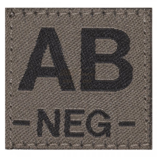 Clawgear AB Neg Bloodgroup Patch - RAL7013