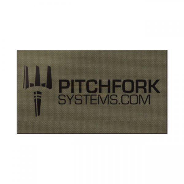 Pitchfork IR Brand Print Patch - Ranger Green