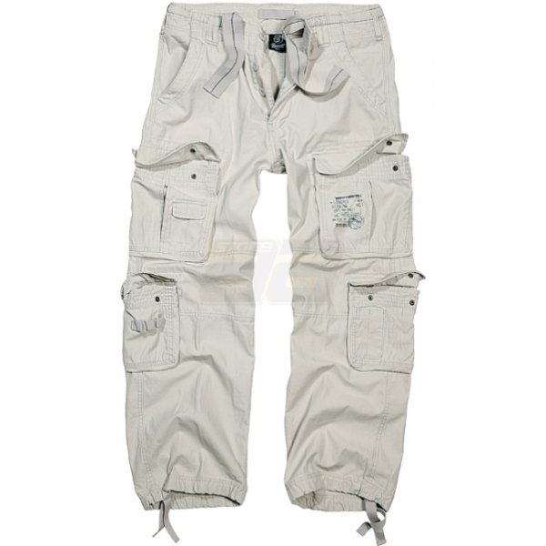 Brandit Pure Vintage Trousers - Old White - 5XL