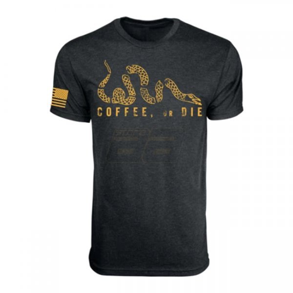 Black Rifle Coffee Coffee Or Die T-Shirt - Gold - XL