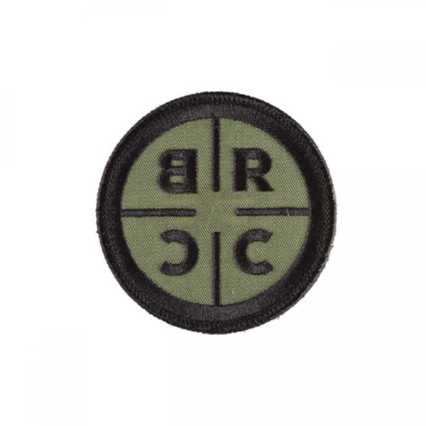 Black Rifle Coffee Logo Patch - Black / Green