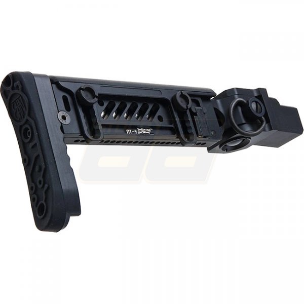 5KU GHK AKM GBBR PT-5 Side Folding Stock - Black