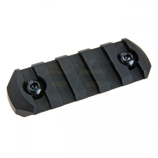 Action Army CNC Picatinny Rail M-LOK Section 60mm - Black